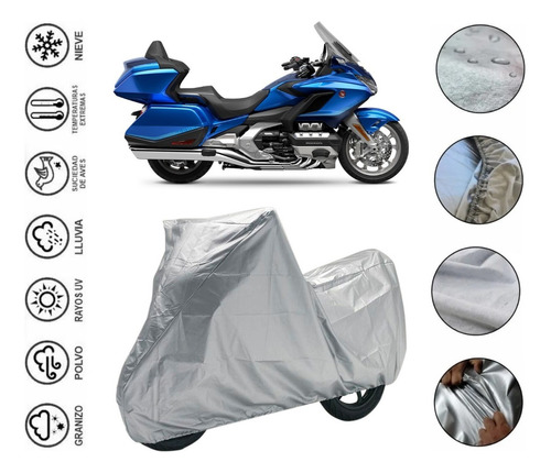 Recubrimiento Impermeable Moto Para Honda Gl 1800 Gold Wing