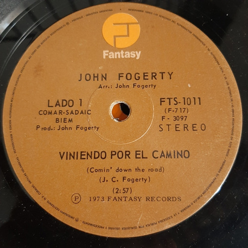 Simple John Fogerty Fantasy C18