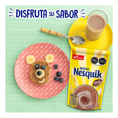 Chocolate En Polvo Nesquik 357g.