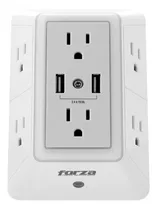 Comprar Forza Toma Corriente De Pared Forza Fwt-6201 Nema 5-15r-x2