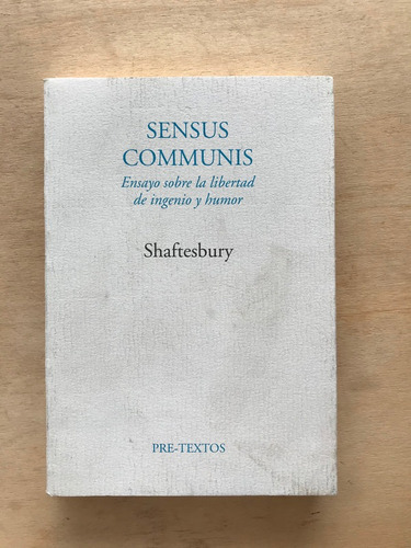 Sensus Communis - Shaftesbury