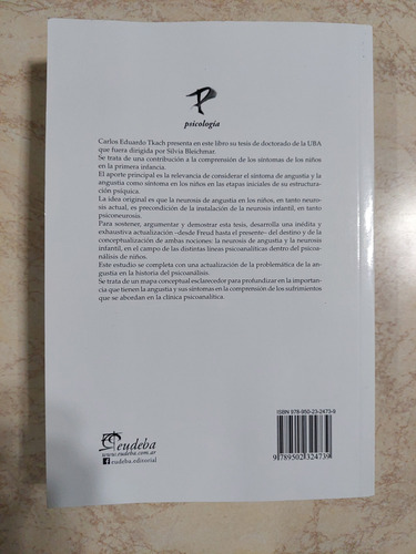 Síntomas En Los Niños: Neurosis Infantil - Eudeba (Usado)