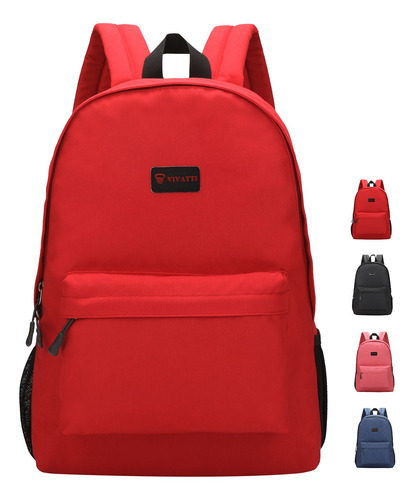 Mochila Feminina Masculina Nylon Escola Trabalho Academia