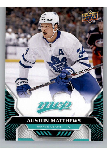 Upper Deck Mvp Hockey 204 Auston Matthews Toronto Maple Leaf