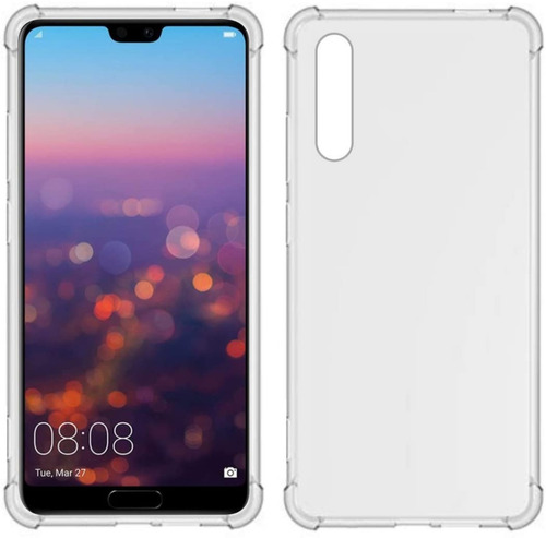 Carcasa Huawei P20pro Transparente Reforzado + Mica Hidrogel