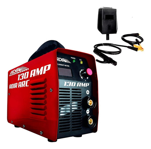 Maquina De Soldar Portátil 130 Amp Adir 6700 127 V Color Rojo