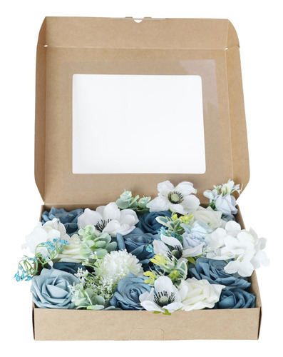 Juego De Cajas De Flores Artificiales Bolas De Besos Para