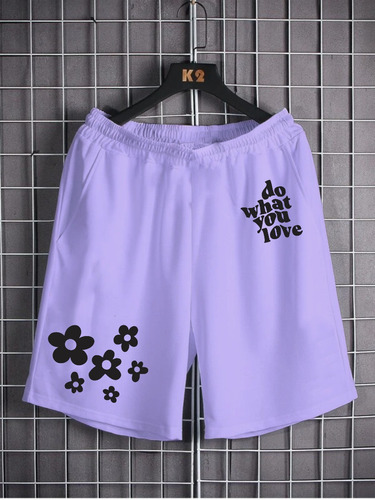 Short Bermuda Larga Unisex Love Flowers Do It Urban Adulto