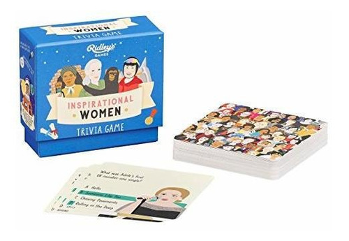 Ridley's Inspirational Women Trivia Card Game  Juego De Pr