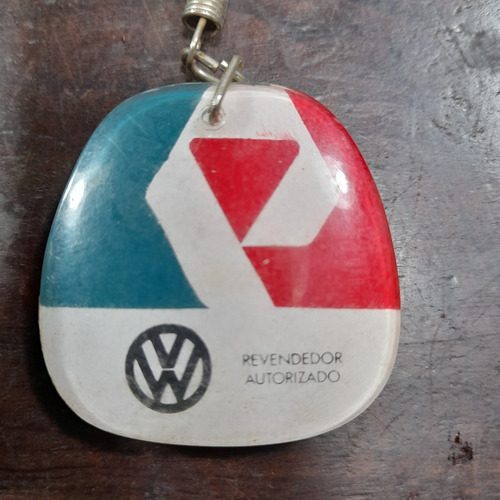 Imagem 2 de 3 de Chaveiro Panambra Concessionária Volkswagen. Antigo.