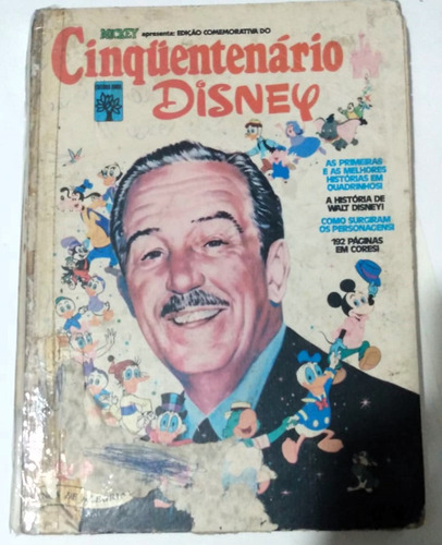 Cinquentenário Disney - Walt Disney (Usado)