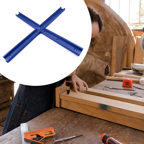 4x Woodworking Percelo Doble Corte Accesorios De Azul