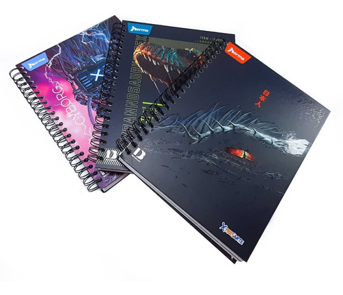 Cuaderno Argollado Rayado X-presarte Masculino X 100 Hojas