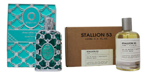 Set Orientica Azure Fantasy Xdp Y Emper Stallion 53 Edp Volumen De La Unidad 180 Ml