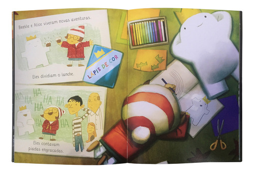 As aventuras de Beekle: O amigo imaginário, de Santat, Dan. Editorial Panda Books, capa mole em português, 2019