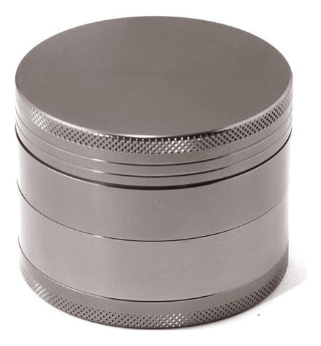 Grinder Metalico Para Especias De Bolsillo 40mm Para Cocina Color Gris