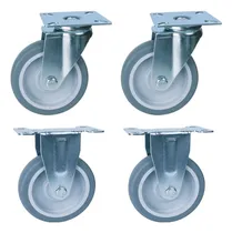 Comprar 4 Ruedas 2 Fijas 2 Giratorias 50mm. Muebles No Deja Marcas