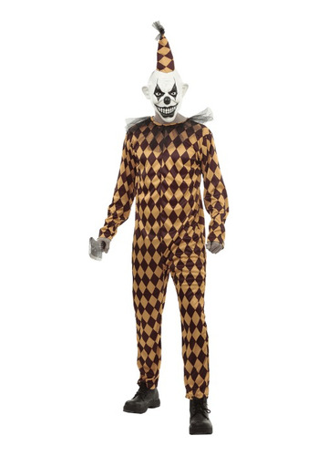 Disfraz Prank Clown Payaso Vintage Arlequín Asesino Bufón De La Linea Sponch Costume De Ghoulish Productions 