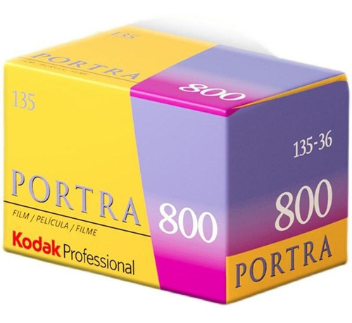 1 Rollo De Película Negativa Kodak Professional Portra 800 C
