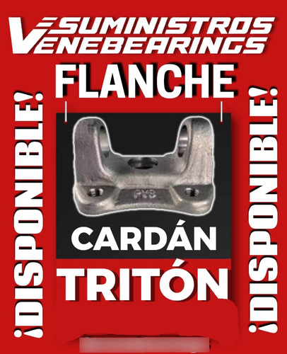 Flanche Cardan Tritón 