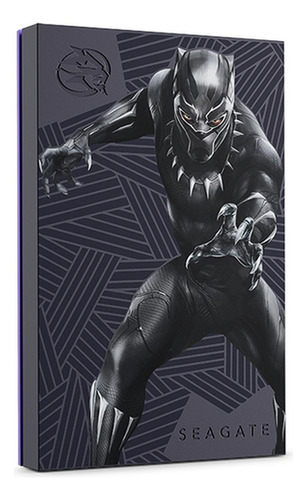 Seagate Disco Duro Externo Firecuda 2tb Black Panther 2.5