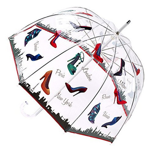 Paraguas Galleria Shoe Craze Bubble