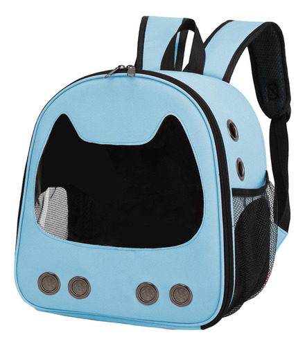 Mochila Plegable Portátil Transpirable Para Mascotas, Para