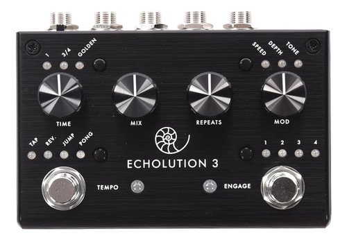 Pigtronix Echolution 3 Pedal De Retraso Estéreo