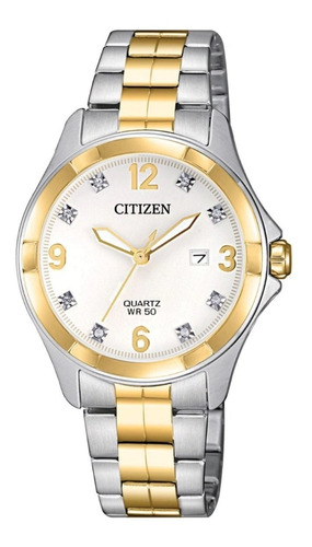 Reloj Citizen Dama De Cuarzo Eu608457a Time Square