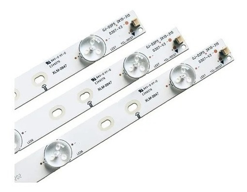 Kit X 3 Tiras Led Aoc Le32d1352/28 Le32d1461/28 Le32h1461/28