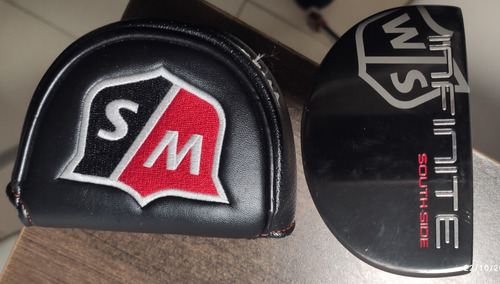 Putter Wilson Staff Para Zurdos Negro Izquierda Malet (Usado)
