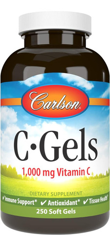 Vitamina C 1000 Mg Carlson 250 Softgel