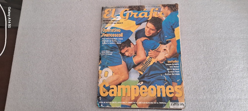 El Gráfico Boca Campeón Apertura 2000