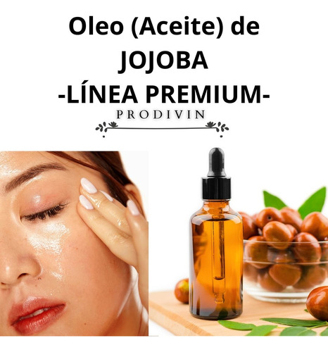 Oleo De Jojoba - 1 Lt Línea Premium - Apto Cosmética
