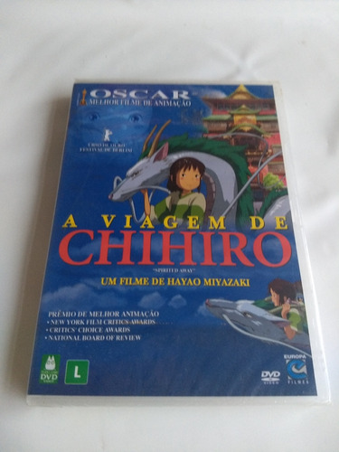 Dvd A Viagem De Chihiro