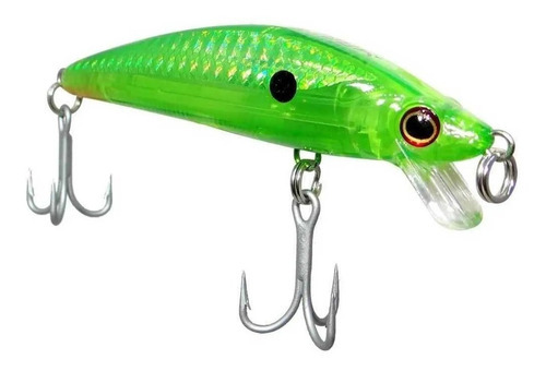 Señuelo de pesca Marine Sports Inna 90 color hgt con 2 ganchos de 9cm x 16g para profundidad máxima de 1m