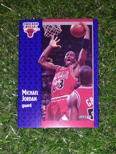 Cv Michael Jordan 1991 Fleer