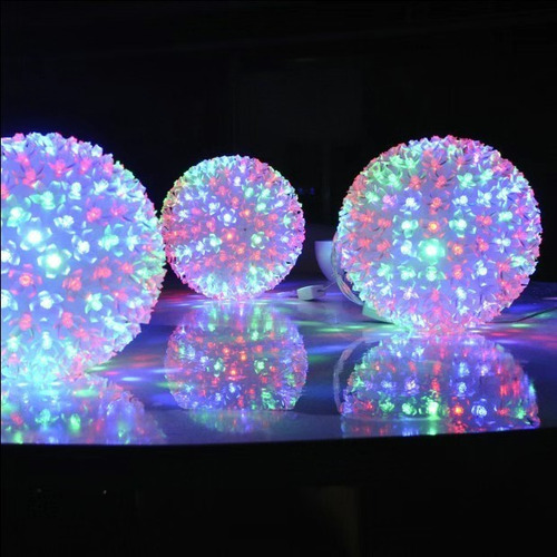 2 Navidad Jardín Interior Decoración Led Sakura Bola Luz