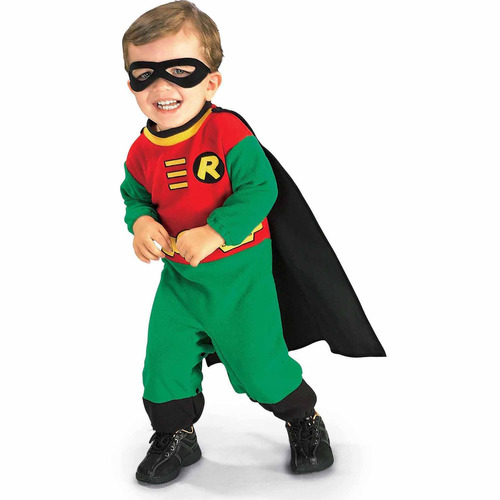 Disfraz Para Niño Robin Talla 0-6 Meses Halloween