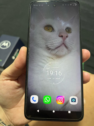 Celular Moto G22 128gb Liberados Azul/negro (Usado)