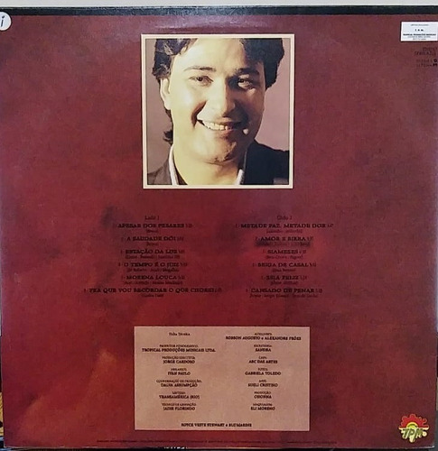 Lp Royce Do Cavaco A Saudade Doi (Usado)