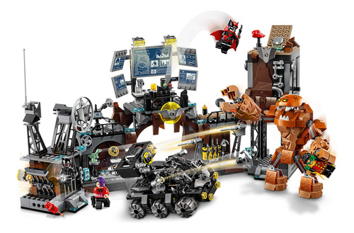 Kit De Construcción Lego Dc Batman Batcave Clayface Invasion