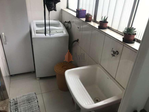 Imagem 12 de 15 de Apartamento Duplex Com 3 Dormitórios À Venda, 140 M² Por R$ 798.000,00 - Vila Azevedo - São Paulo/sp - Av6661