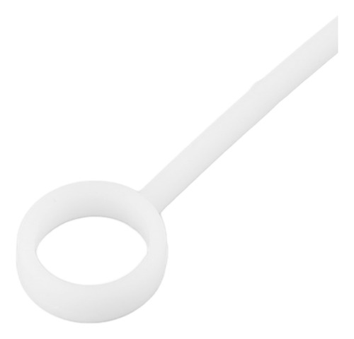 Juego De 6 Tapones De Silicona Para Pajita Reutilizables Y