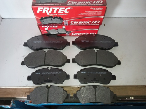 Kit Balatas Delanteras Y Traseras Ford Transit Diesel 2014..