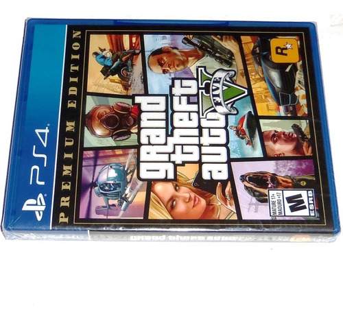 Videojuego Grand Theft Auto V Gta 5 Edición Premium Ps4 (Usado)