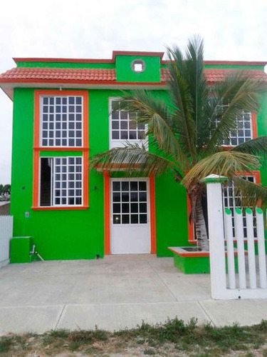 Venta Casa 2 Pisos Tamiahua Veracruz 4 Recamaras Frente Al Rio