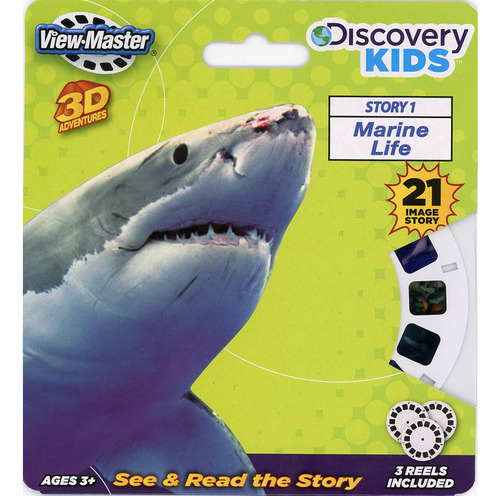 Discovery Kids Viewmaster 3d Marine Life - Juego Completo De