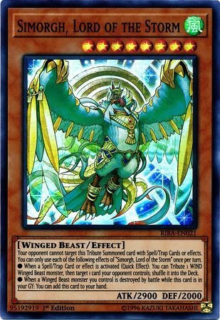 Yugioh! Simorgh, Lord Of The Storm - Rira-en021