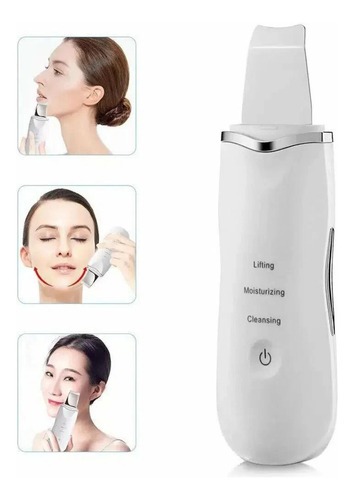Espátula Facial Ultrasónica Limpiadora Espinillas Hidratador